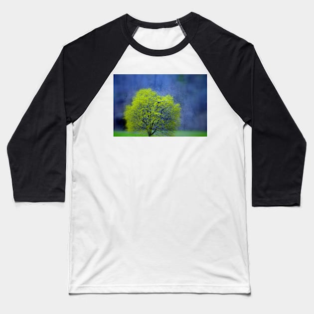 Lone Tree Baseball T-Shirt by LaurieMinor